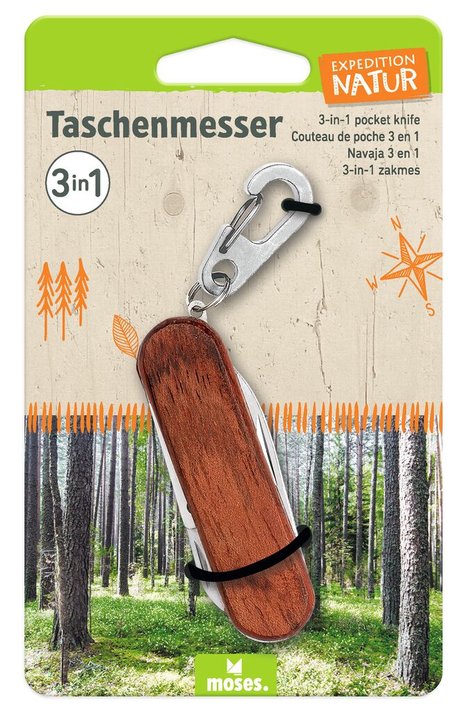 Moses 3-in-1 Taschenmesser