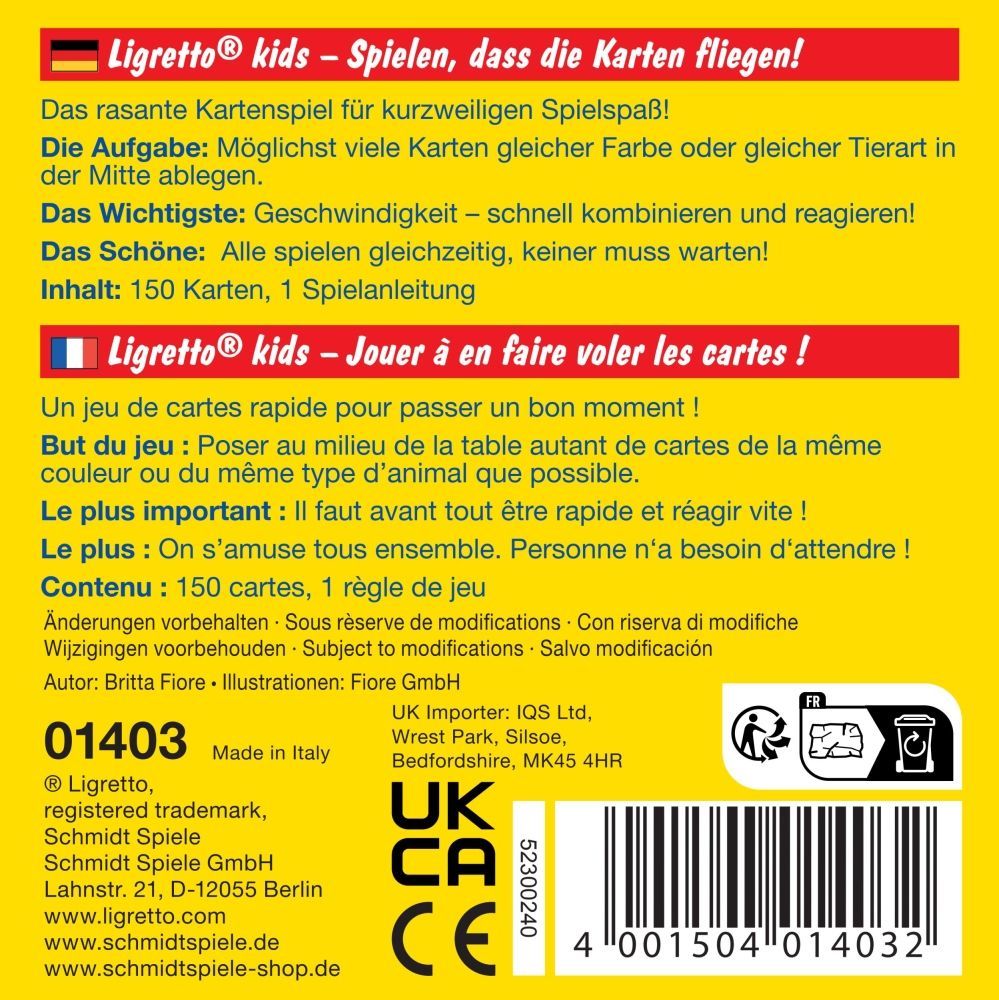 Schmidt Ligretto Kids