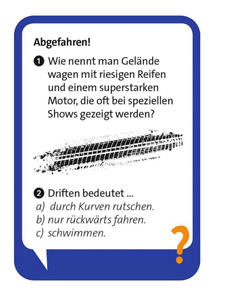 Moses Pocket Quiz Junior Quiz Fahrzeuge