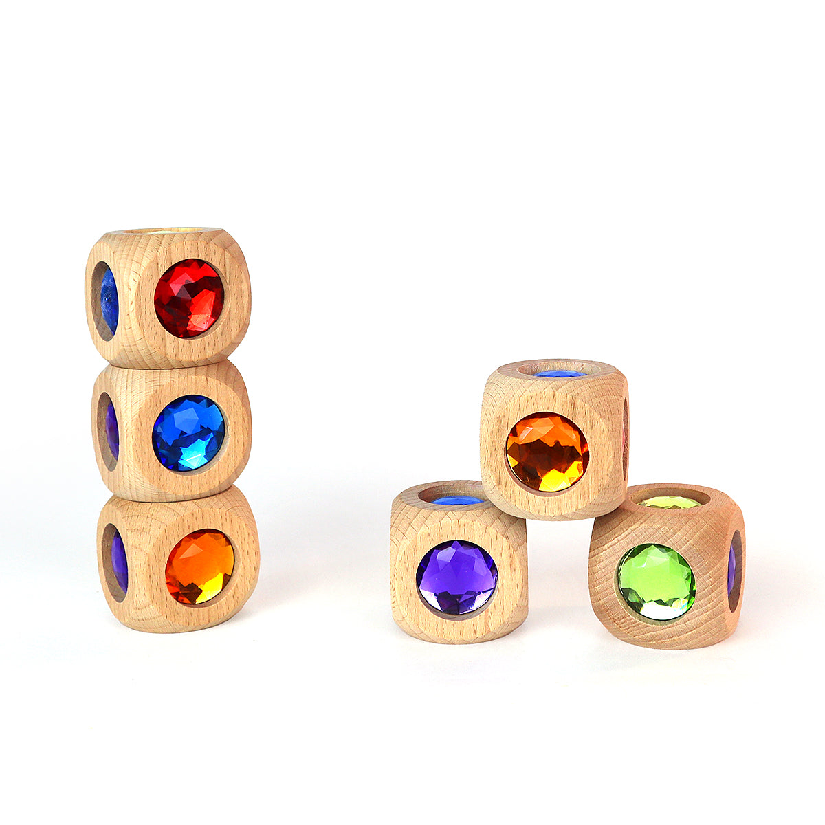 Bauspiel Zauberwürfel 5 cm