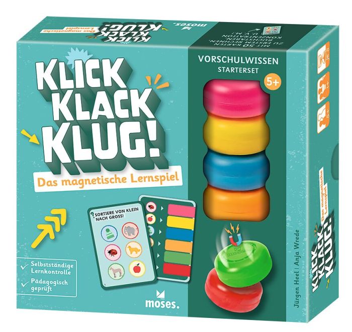 Moses Klick Klack Klug Vorschulwissen Starterset