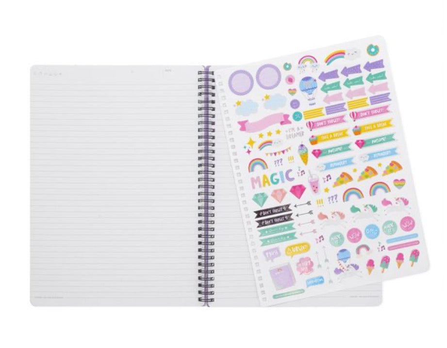 Legami Spiral Notebook Einhorn