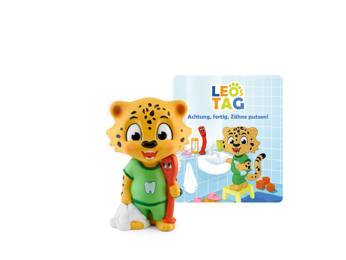 Tonies Achtung, fertig, Zähneputzen! Leos Tag