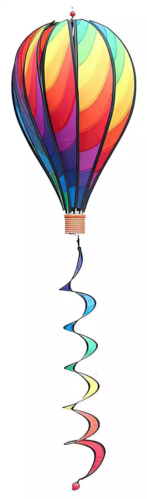 Hängendes Windspiel Balloon - Wave 50 x 28 cm