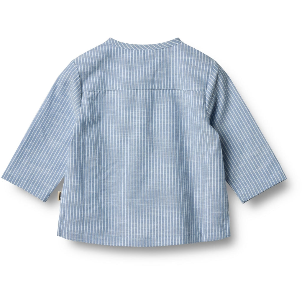 Wheat Shirt Bjork Blue Stripe