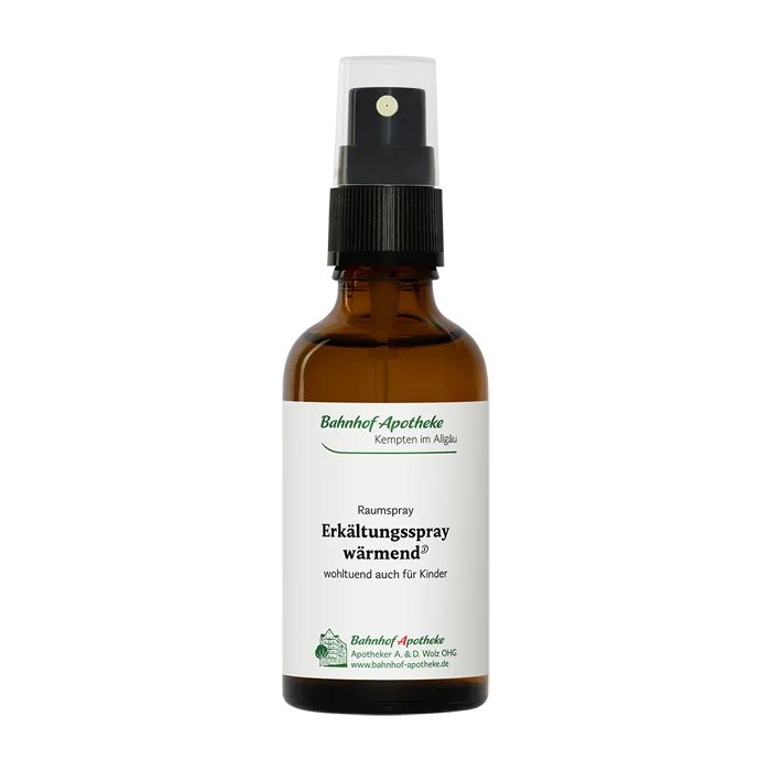 Bahnhof-Apotheke Erkältungsspray wärmend Raumspray