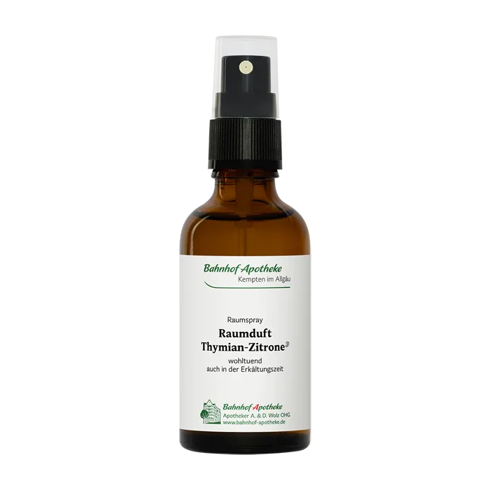 Bahnhof-Apotheke Raumduft Thymian-Zitrone Raumspray