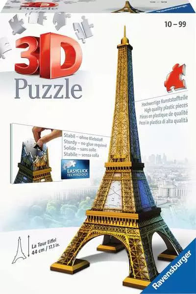Ravensburger 216-teiliges 3D Puzzle, Eiffelturm