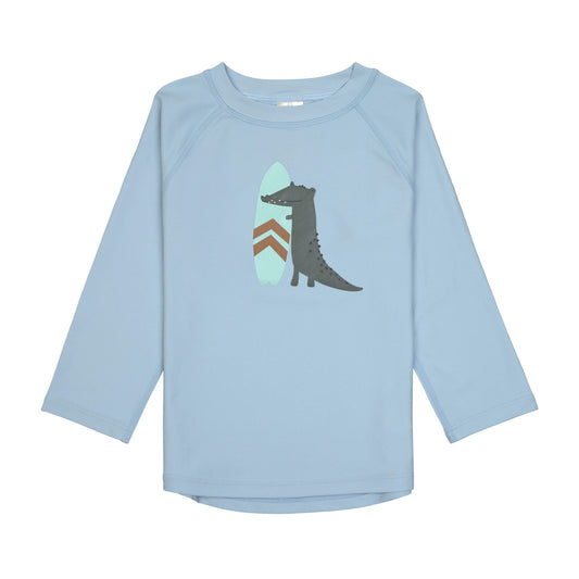 Lässig Longsleeve crocodile Sky Blue