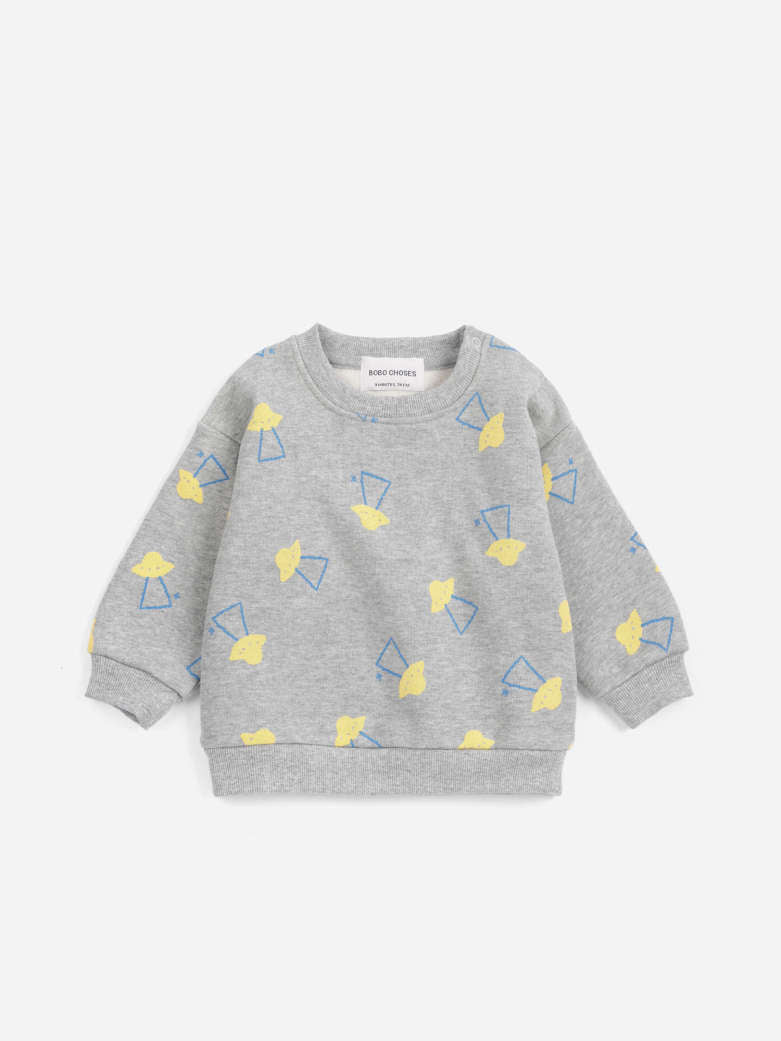 Bobo Choses Pixel Abduction all over sweatshirt