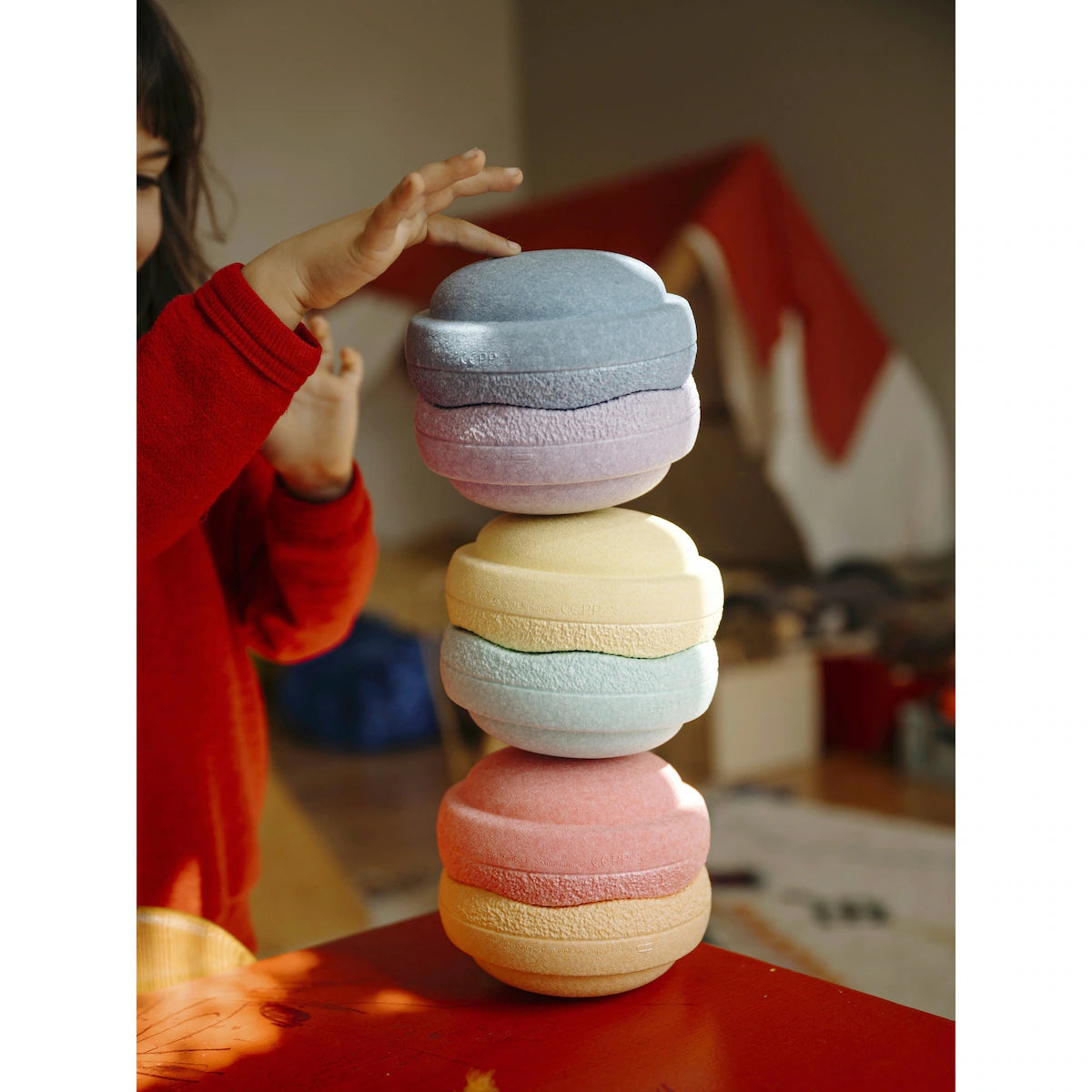 Stapelstein Original Mini rainbow pastel