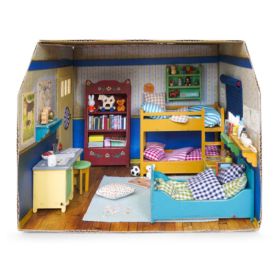 Sam & Julia Mäusehaus-Zimmer DIY Möbel-Baukastenset - Kinderzimmer
