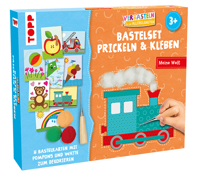 Topp Bastelset Prickeln & Kleben