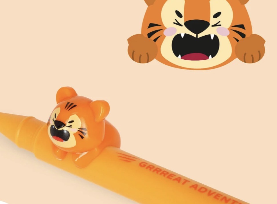 Legami Lovely Friends Tiger Gel PEN