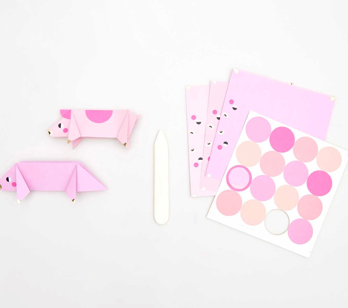 Rico Design Origami Glücksschweinchen