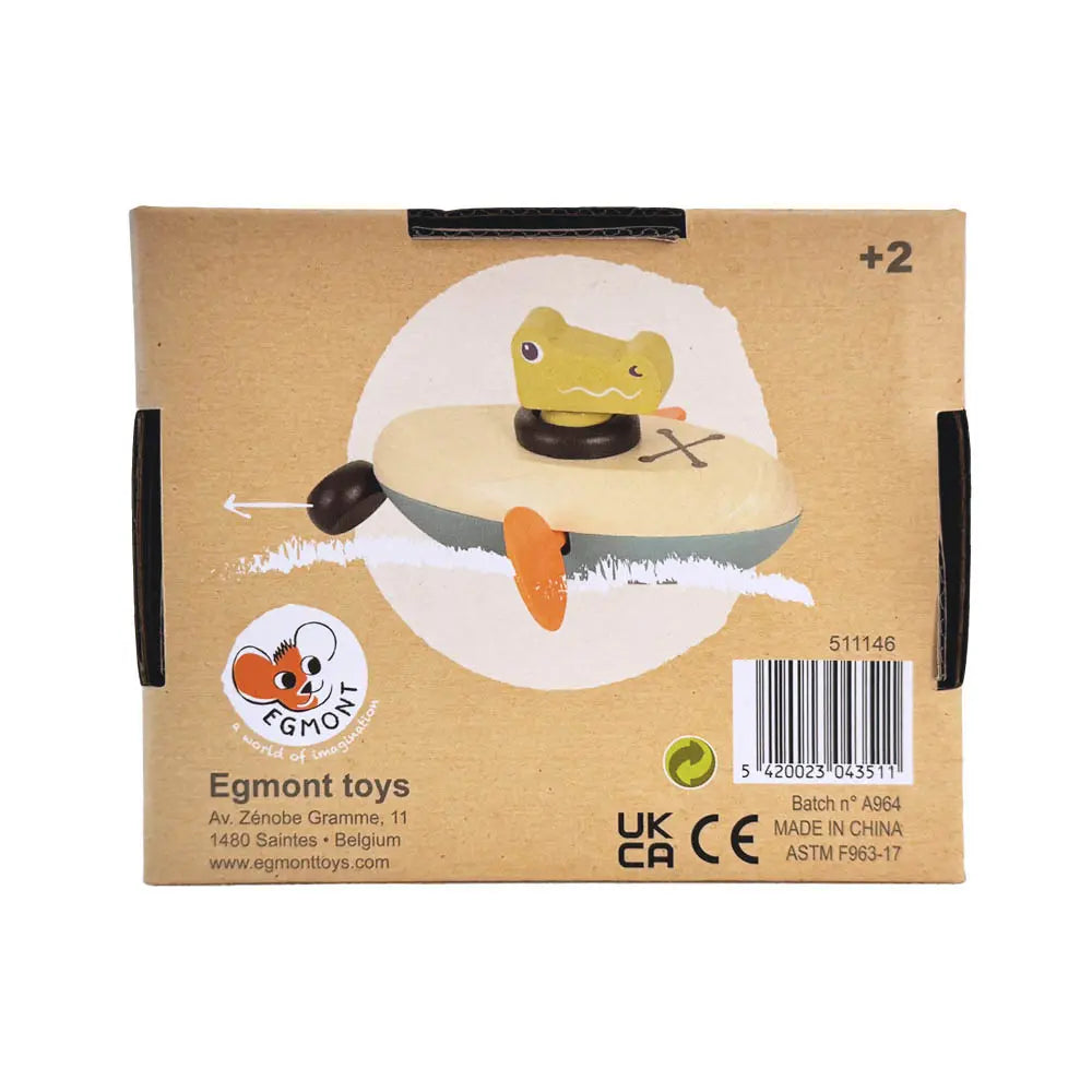 Egmont Toys Aufziehboot Krokodil