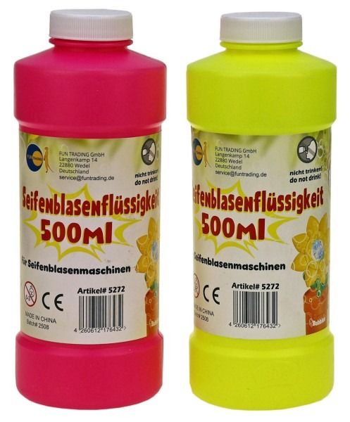 FunTrading Seifenblasenflüssigkeit 500ml