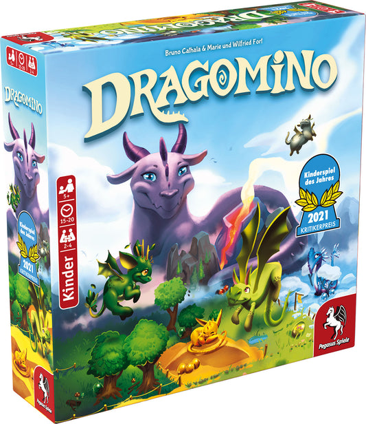 Pegasus Dragomino Kinderspiel des Jahres 2021