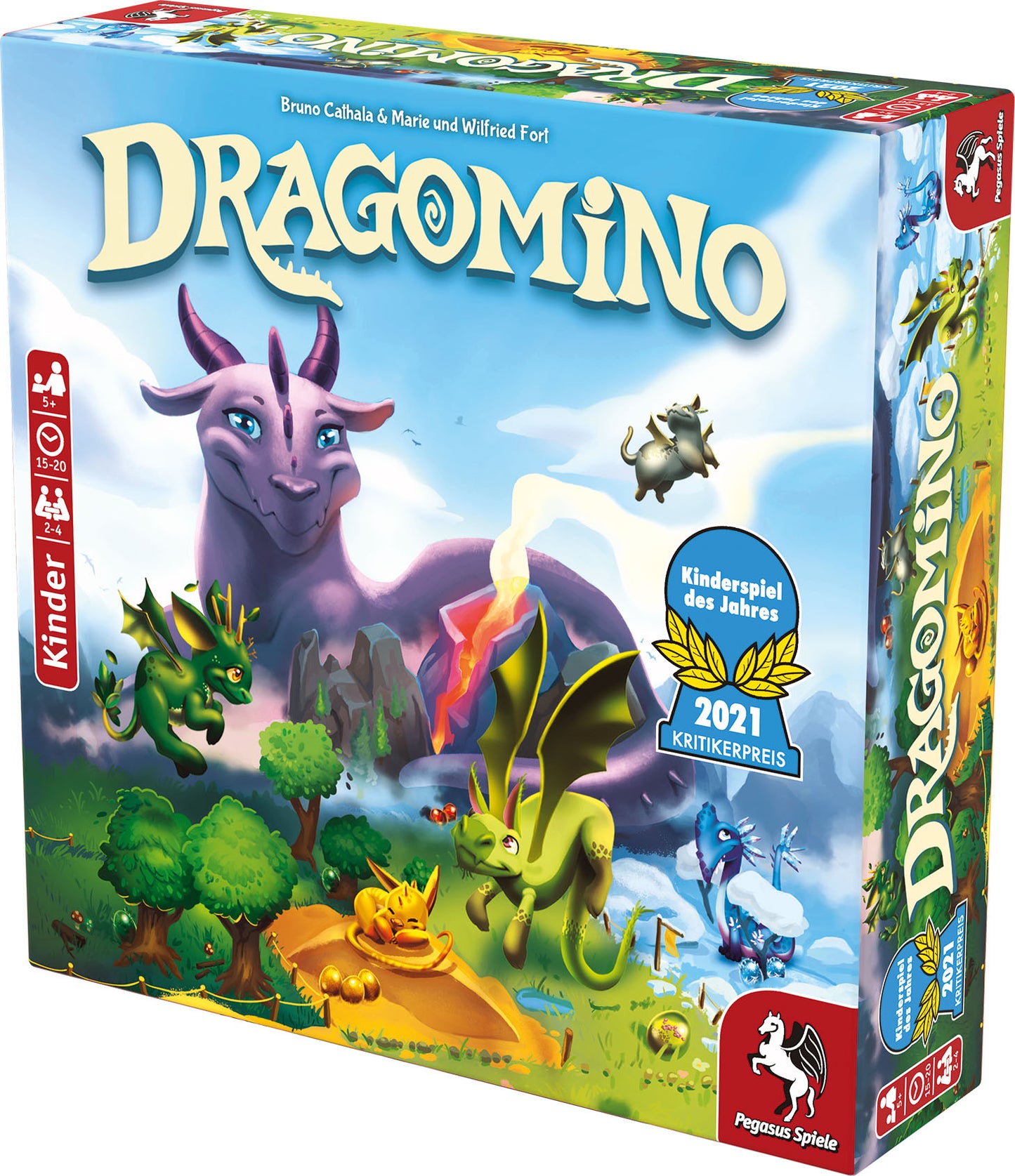 Pegasus Dragomino Kinderspiel des Jahres 2021