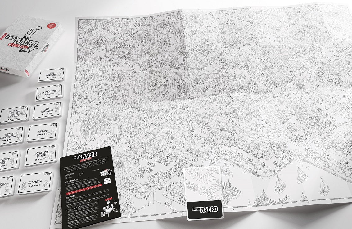 Pegasus MicroMacro Crime City – Werde zum Meisterdetektiv!