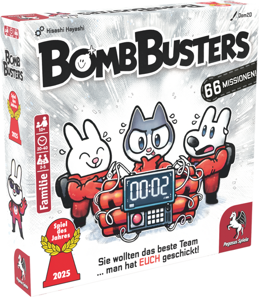 Pegasus Spiele BombBusters - Spiel des Jahres 2025
