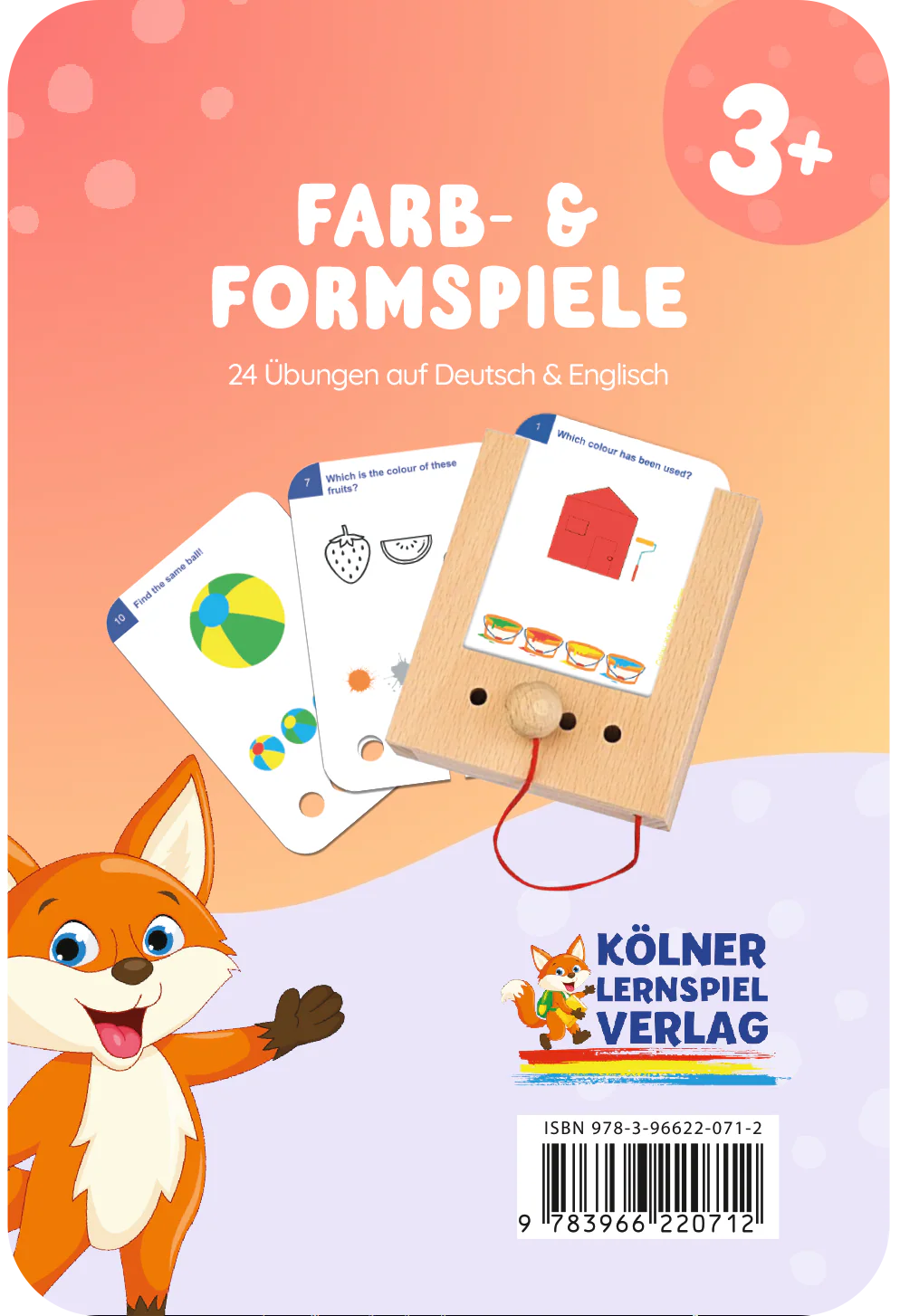 Kölner Lernspielverlag - Farb- und Formspiele 3+