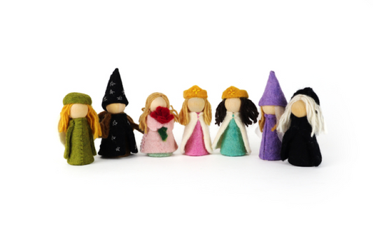 BAUSPIEL Märchenfiguren Filz