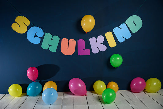 Ava&Yves  Schulkind Girlande bunt