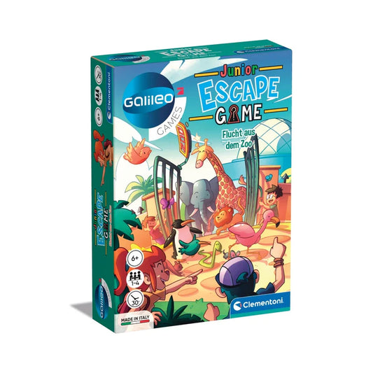 Clementoni Junior Escape Game - Flucht aus dem Zoo