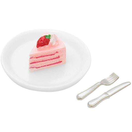 Rico Design Miniatur Erbeertorte 4-teilig