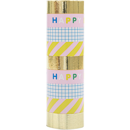 Rico Design Luftschlangen Happy Birthday