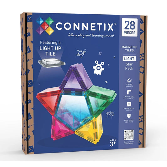 Connetix Magnetbausteine Light Star Pack 28 Teile