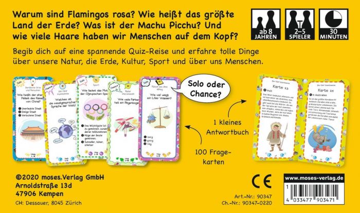 Moses Allgemeinwissen Quiz