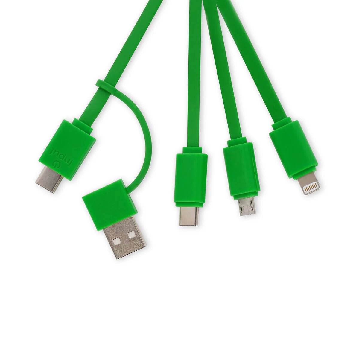 6-in-1-Ladekabel mit Schlüsselanhänger Rainbow - Link Up