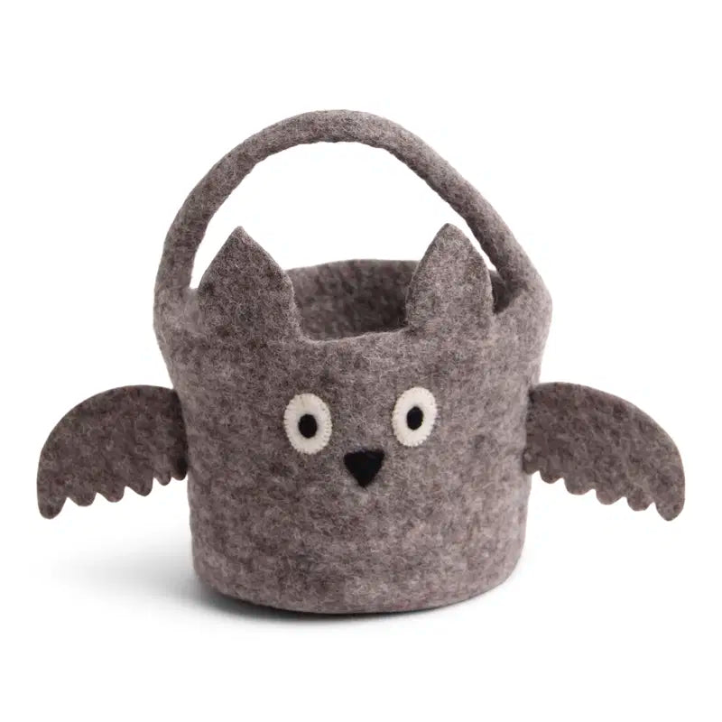 Gry&Sif Halloween Korb Fledermaus aus Filz