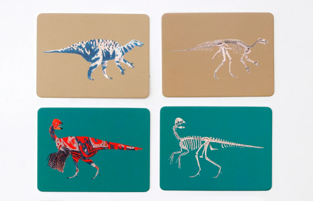 Dinos und ihre Knochen! Ein Memo-Spiel