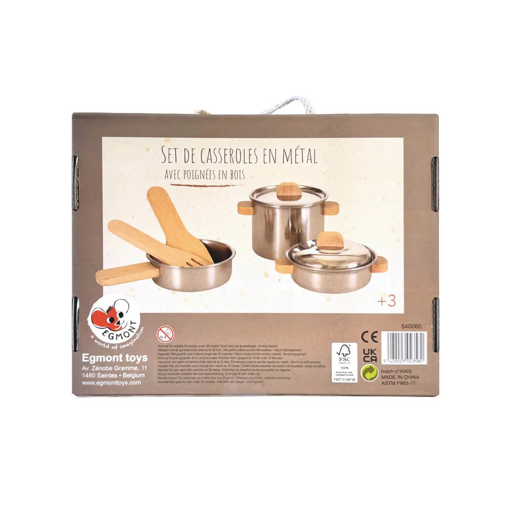 Egmont Toys Metall Pfannenset