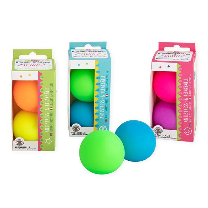 Trendhaus ABC CHAMPIONS ANTISTRESS- & RELAXBÄLLE 2ER-SET