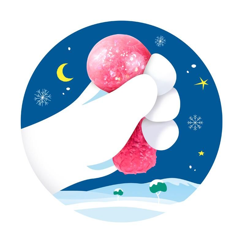 Trendhaus Squeeze Glitzer-Ball