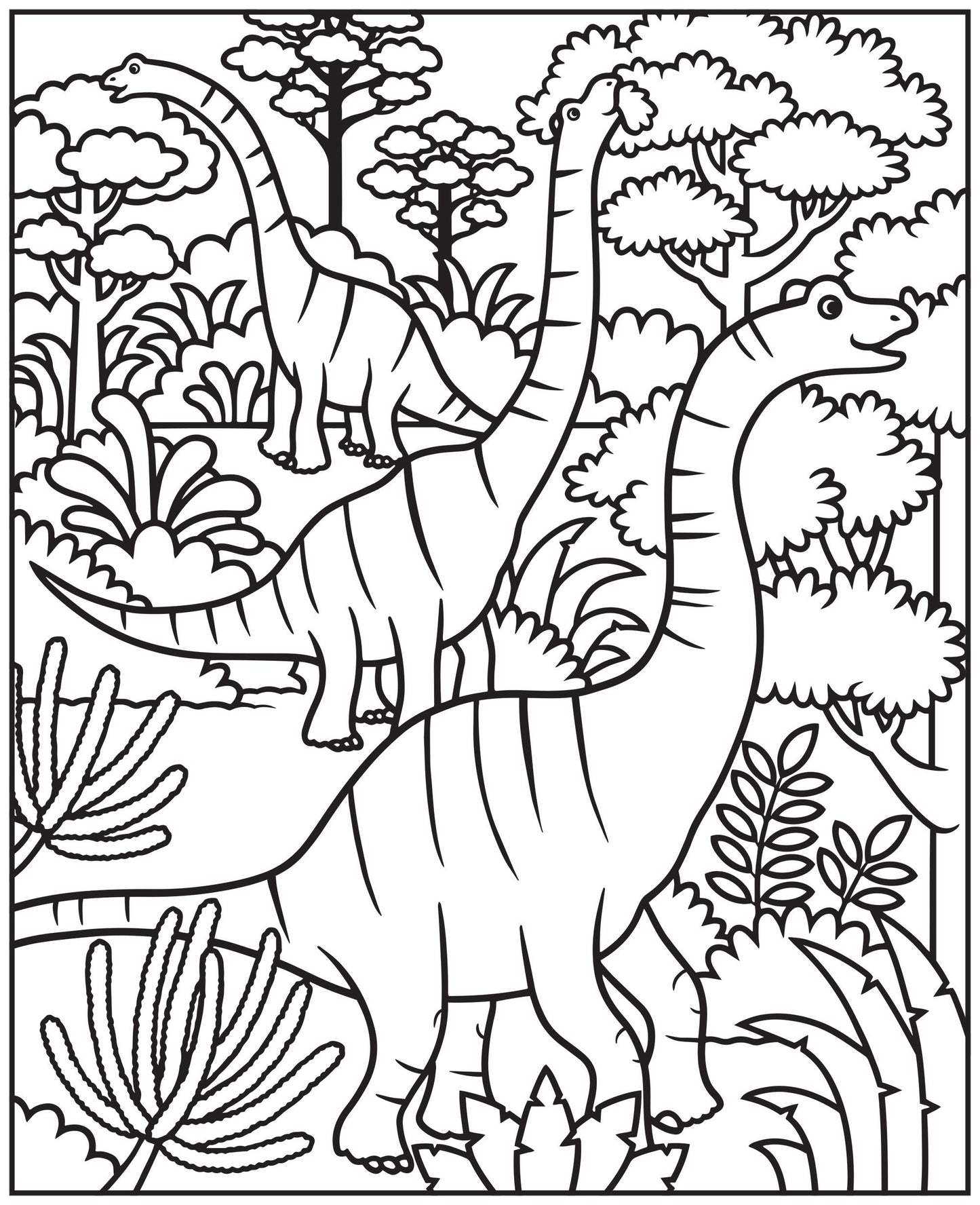 Usborne - Mein Farbenzauber-Malbuch: Dinosaurier 6+