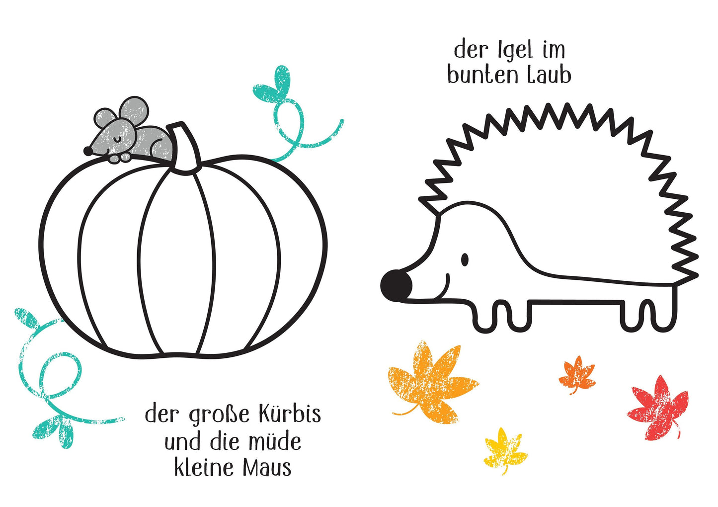 Usborne ganz einfach ausmalen Herbst