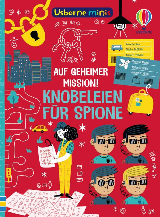 Usborne Minis Auf geheimer Mission! Knobeleien für Spione