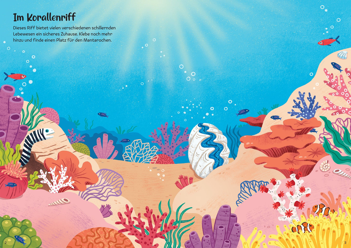 Usborne Meine glitzernde Stickerwelt Tiere im Meer