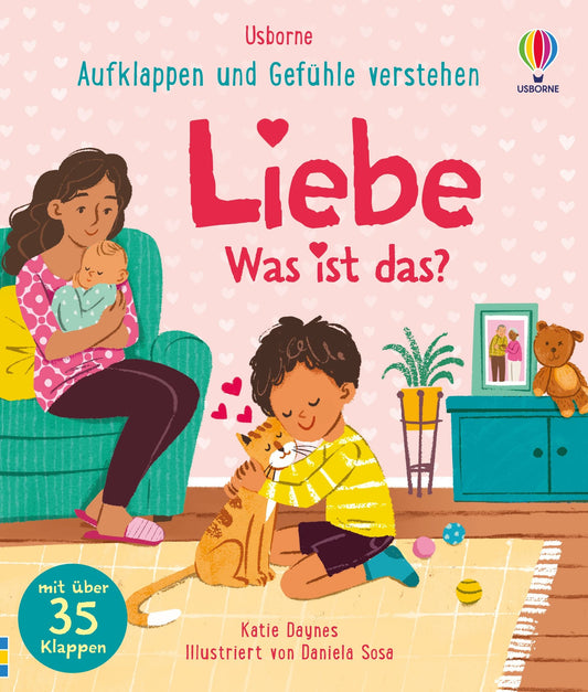 Usborne Liebe - was ist das? Aufklappen und Gefühle verstehen