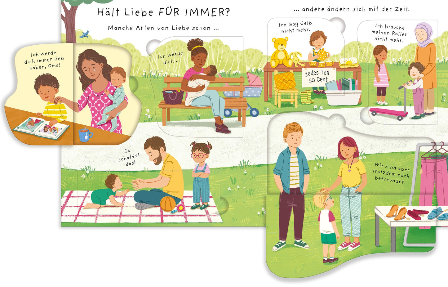 Usborne Liebe - was ist das? Aufklappen und Gefühle verstehen