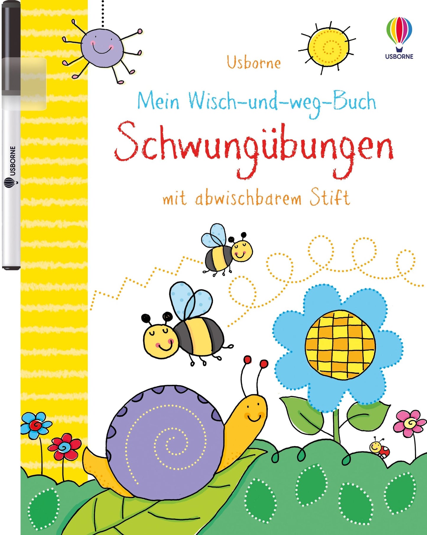 Usborne Mein Wisch-und-weg-Buch: Schwungübungen