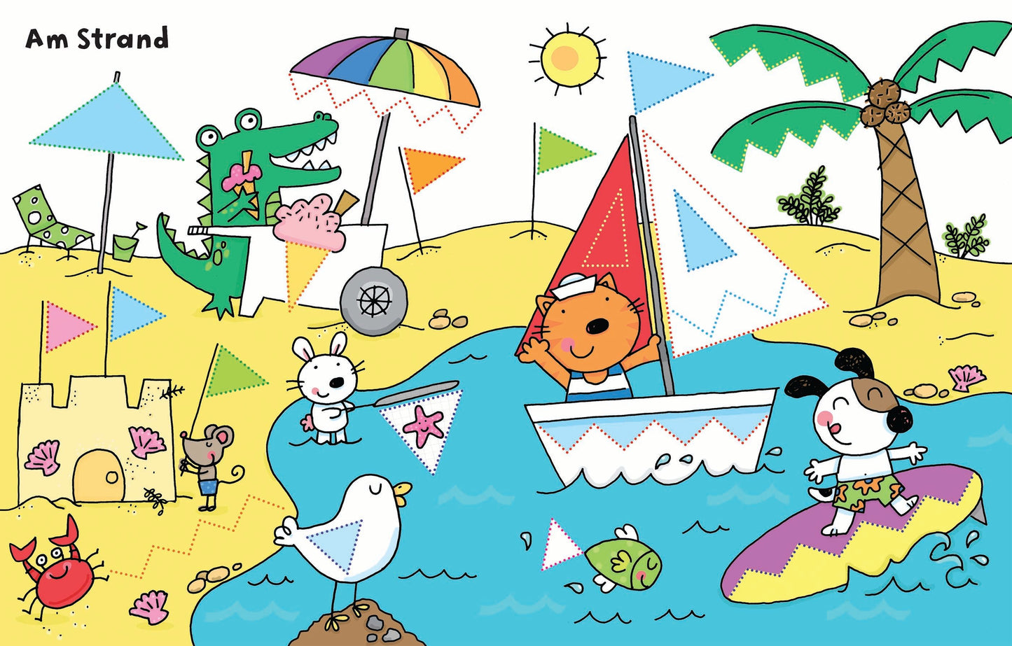 Usborne Mein Wisch-und-weg-Buch: Schwungübungen