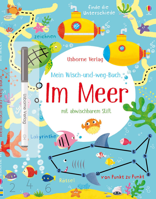 Usborne mein wisch und weg Buch Im Meer