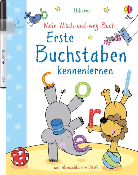 Usborne Mein wisch und weg Buch - erste Buchstaben kennen lernen