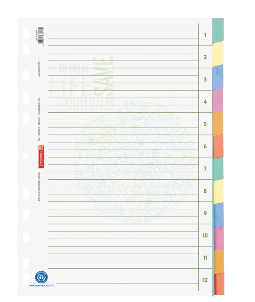 Brunnen Ringbuchregister A4
